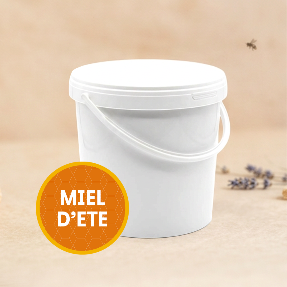 Miel d'été - Seau de 10 kg