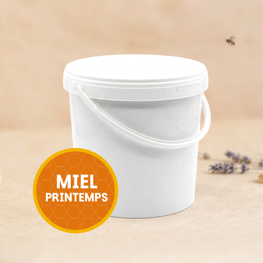 Miel de printemps - Seau de 10 kg